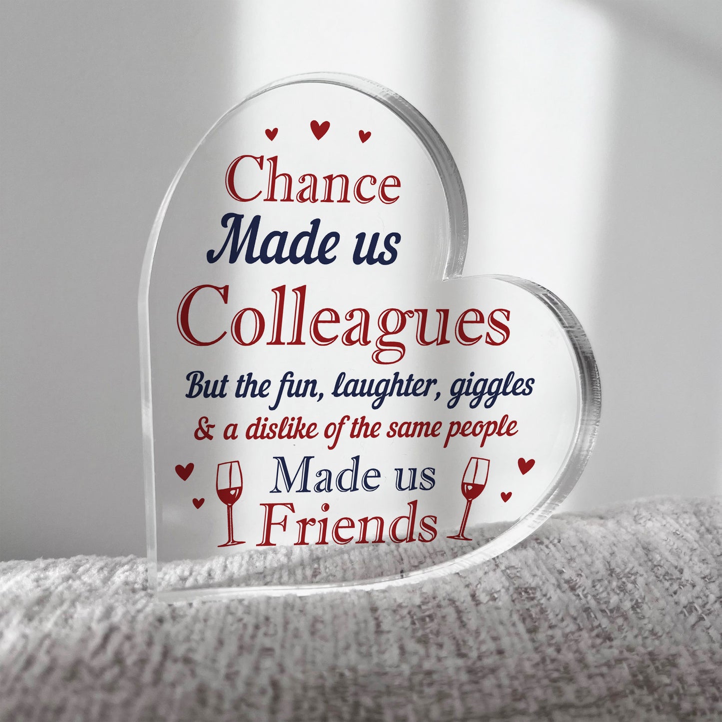 Gift For Colleague For Biirthday Christmas Acrylic Plaque Funny