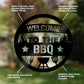 BBQ Sign For Garden Welcome To The BBQ Plaque Hanging Wall Decor
