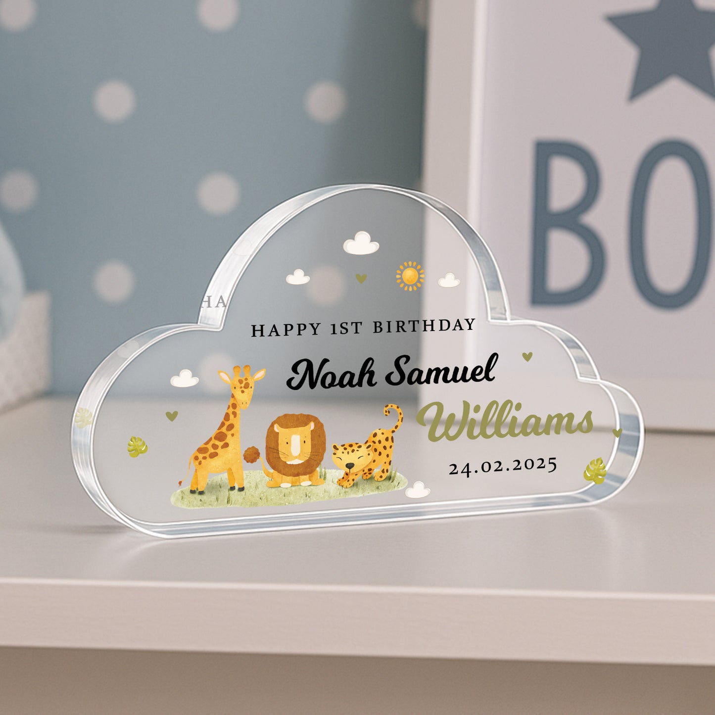 Happy First Birthday Gift For Son Grandson Nephew Godson
