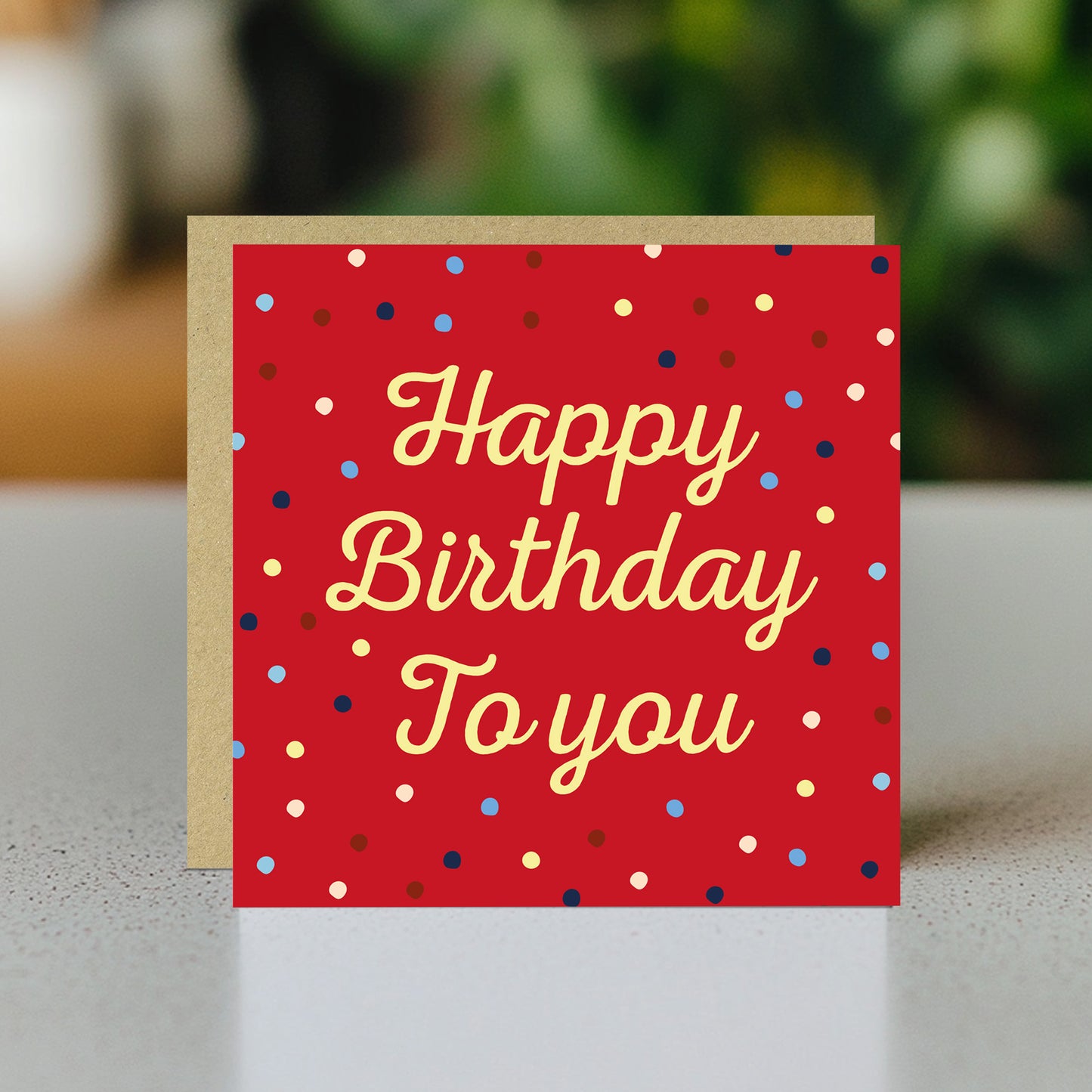 Birthday Card For Women Men With Envelope Happy Birthday Card
