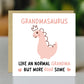 Grandma Birthday Card for Her Grandmasaurus Grandma Card