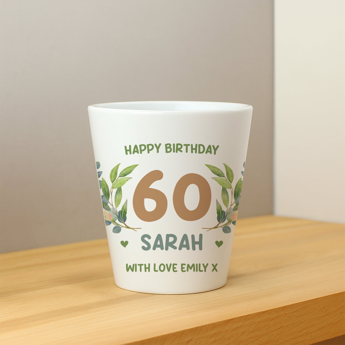 Personalised Happy 60th Birthday Gift For Mum Nan Nanny Grandma
