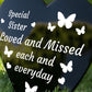 Sister Memorial Grave Stake Memorial Plaques For Sister