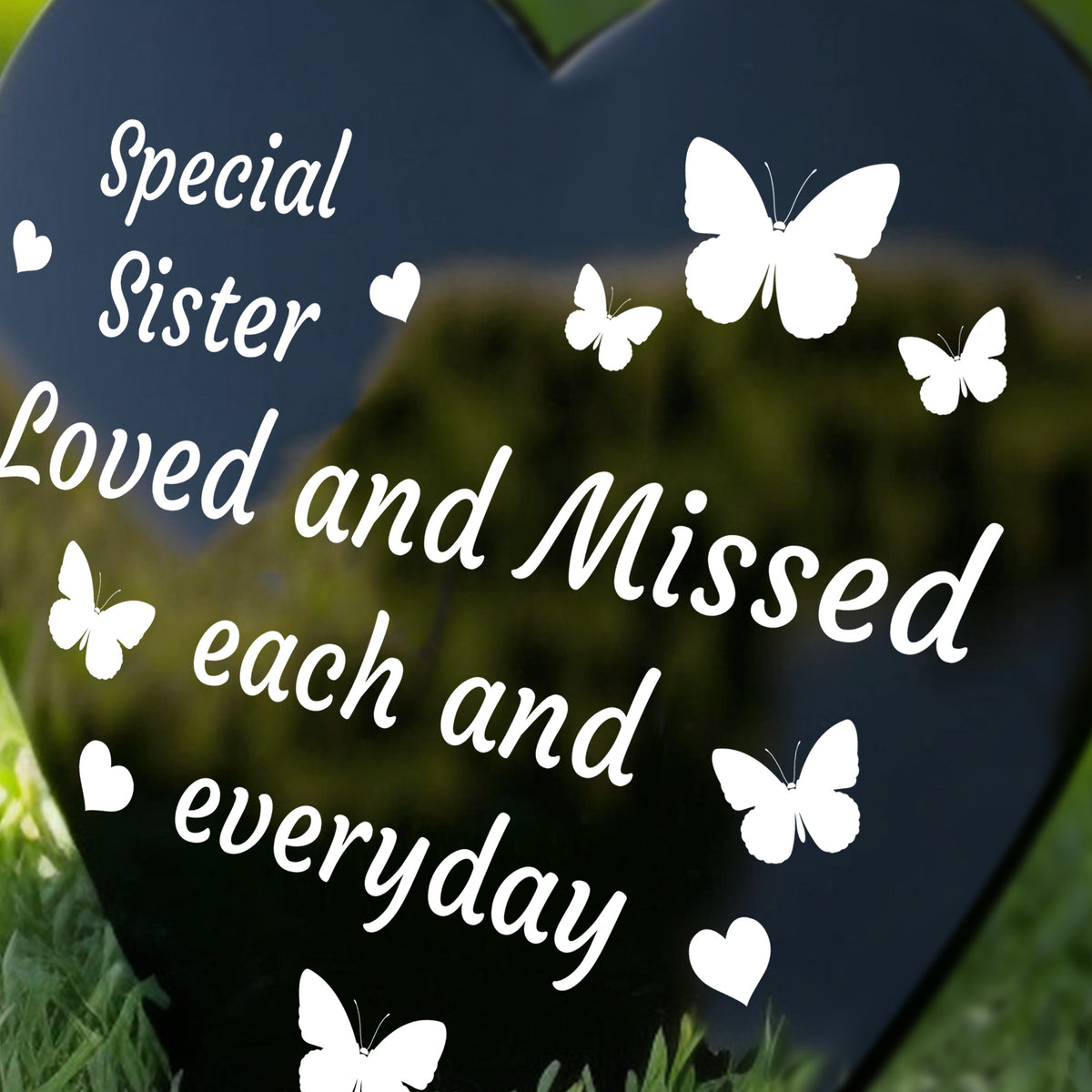 Sister Memorial Grave Stake Memorial Plaques For Sister