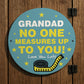 Grandad Gift Man Cave Garage Sign Tool Gift Grandad Gift