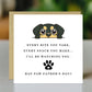 Funny Fathers Day Card From Dog Hap-paw Fathers Day Card Joke