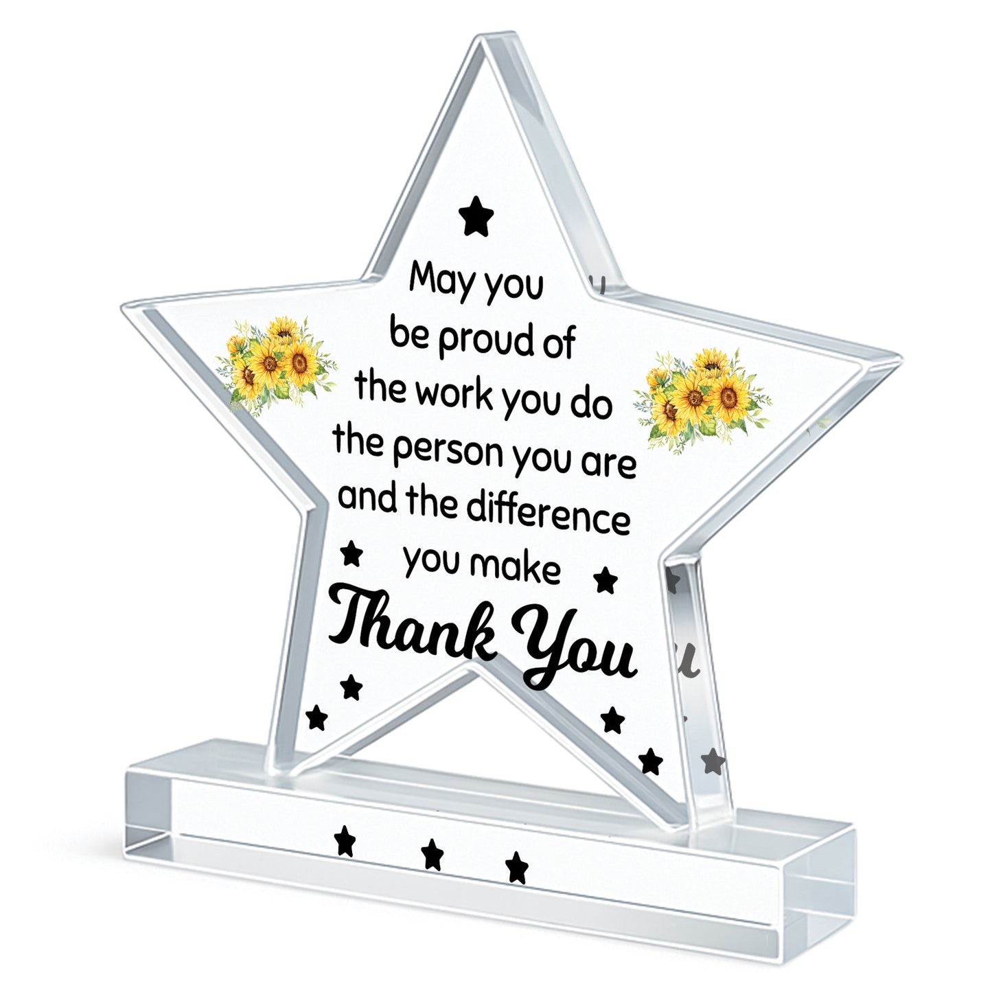 Thank You Gifts For Him Her Star Plaque Coworker Going Away
