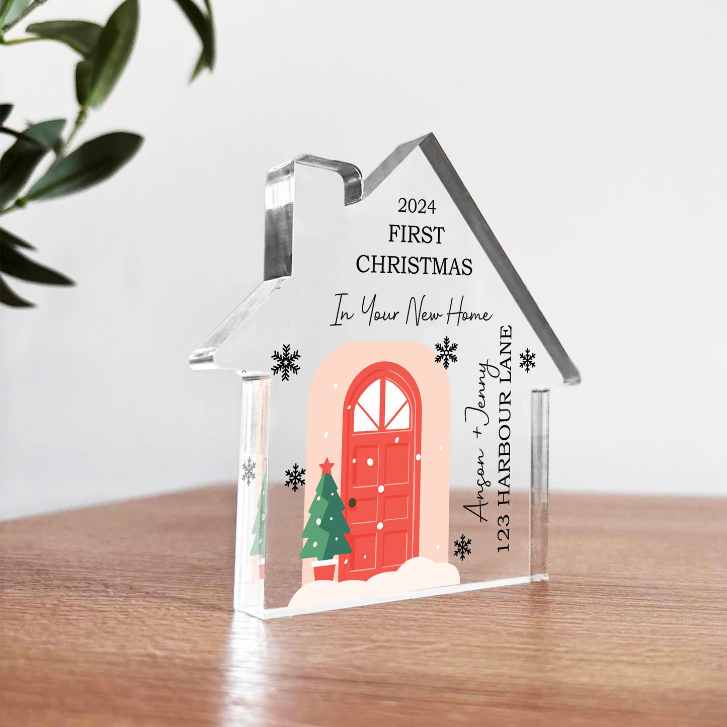 First Christmas in Your New Home Gift For Friends Family Couple