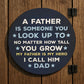 Gifts for Dad Hanging Acrylic Plaque Dad Birthday Gifts