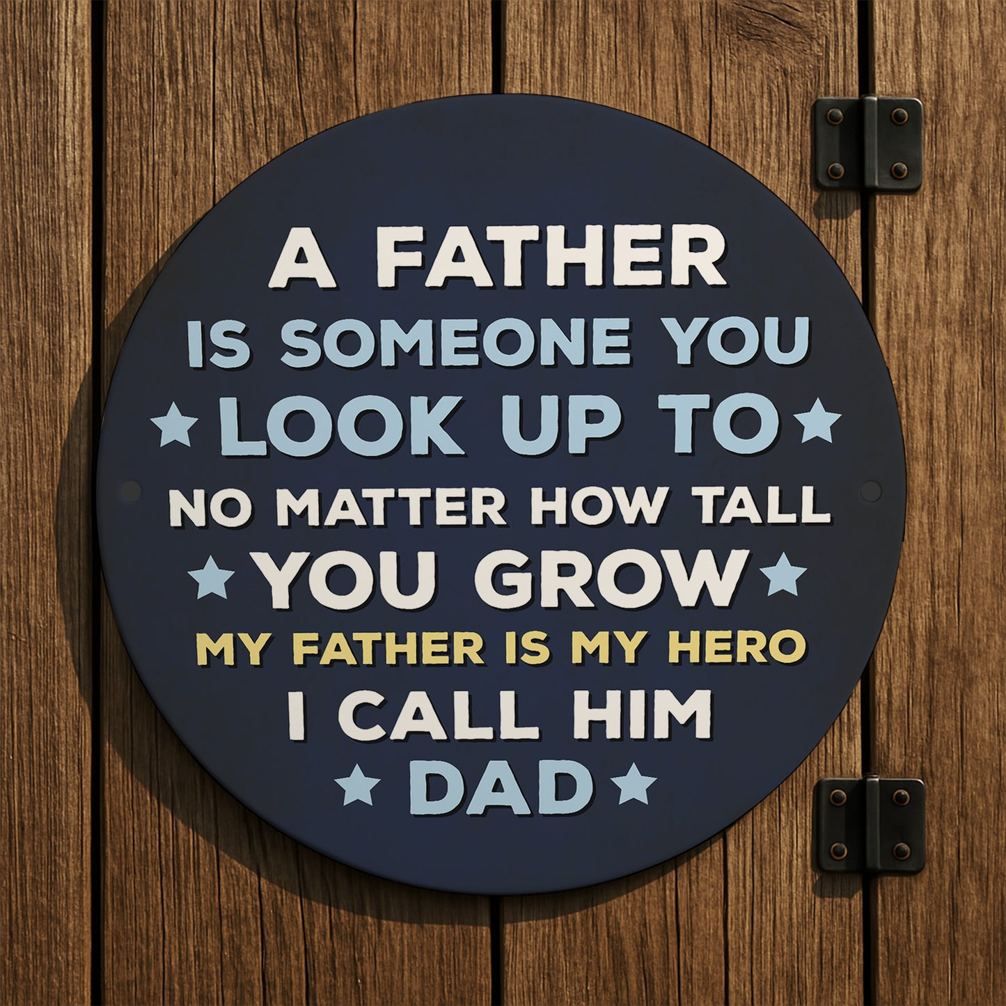 Gifts for Dad Hanging Acrylic Plaque Dad Birthday Gifts