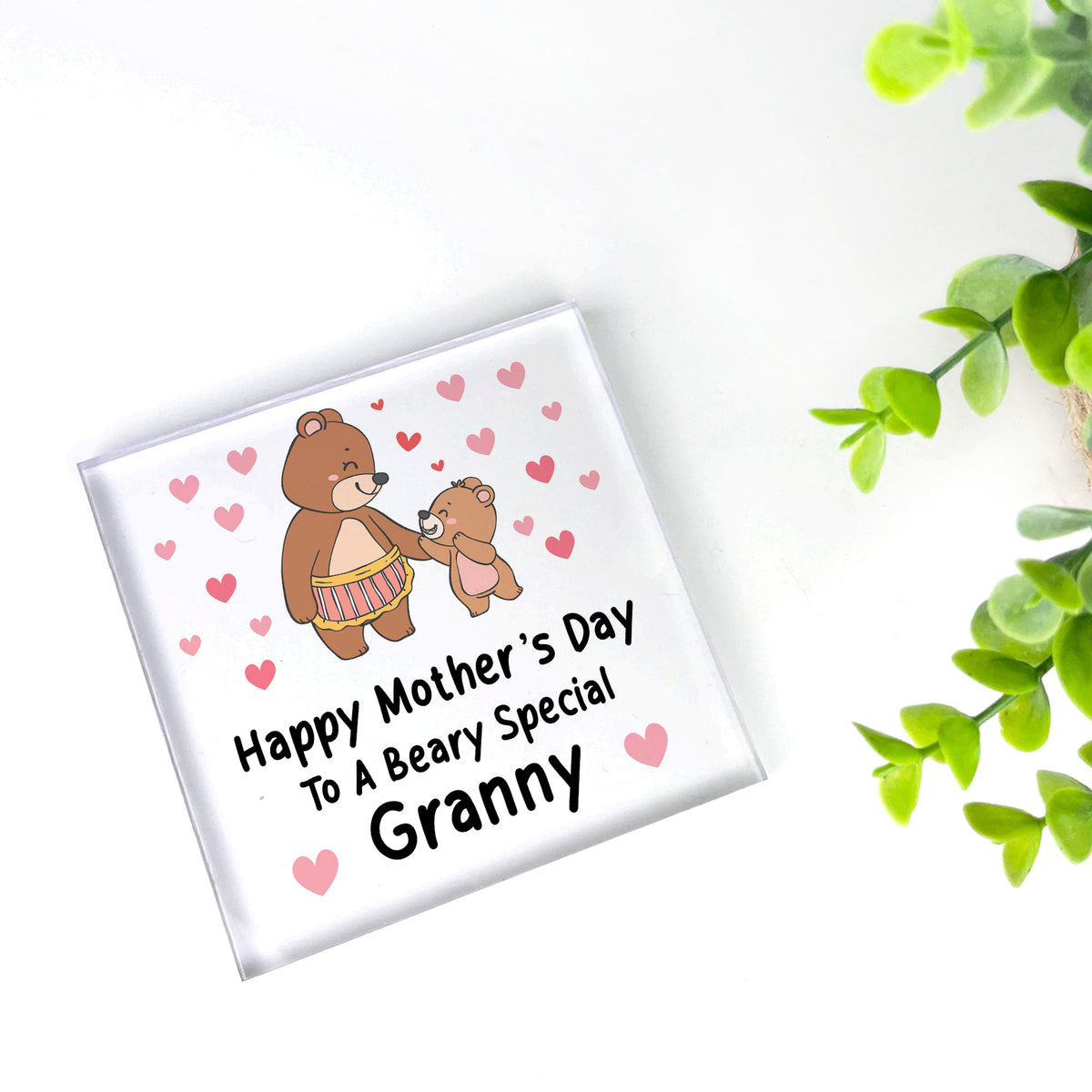 Mothers Day Gift For Granny Personalised Gift From Grandchildren