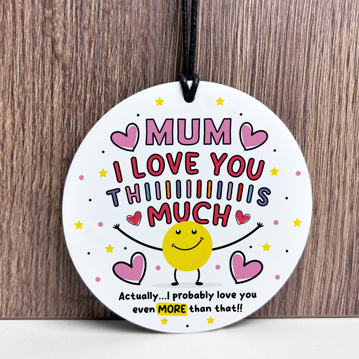 Gift For Best Mum I Love You This Much Mum Birthday Gift