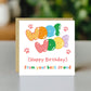 Funny Birthday Card From The Dog Woof Woof Happy Birthday Card