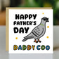 Funny Card For Dad For Fathers Day DADDY COO Card With Envelope