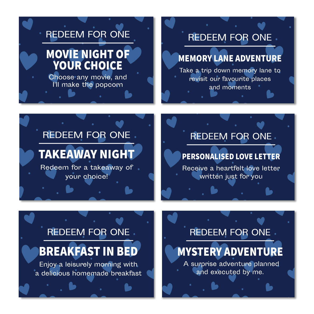 Husband Coupon Book Novelty Gift For Him Couples Christmas