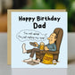 Cards For Dad For Birthday Funny Joke Dad Card With Envelope