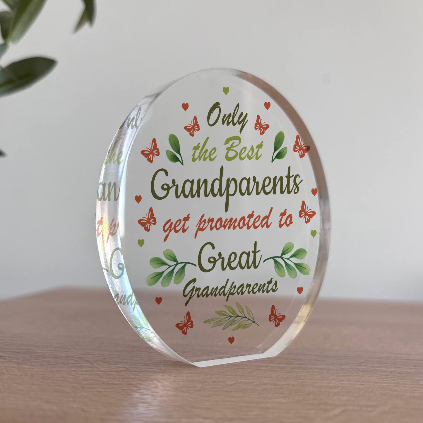 Grandparents Promoted To Great Grandparents Baby Announcement