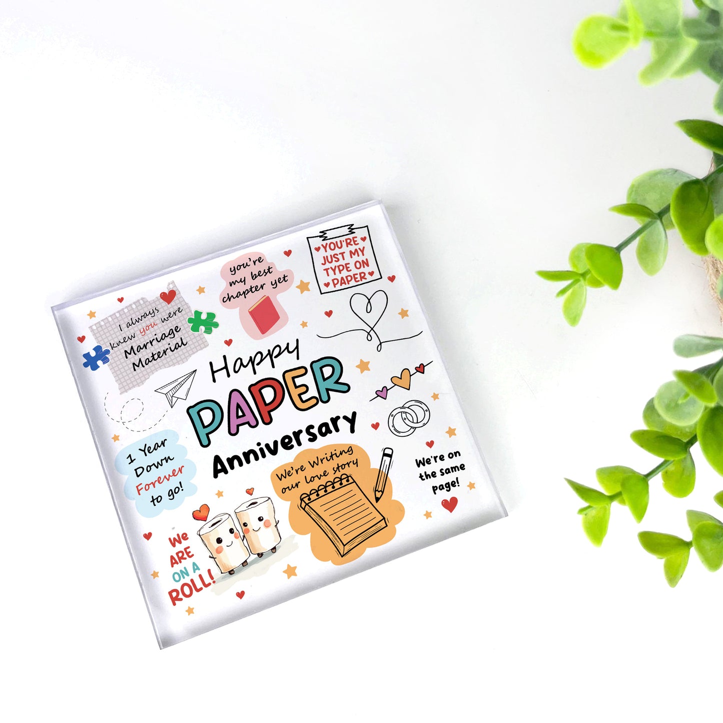 1st Anniversary Gift For Paper Anniversary Gifts For Husband