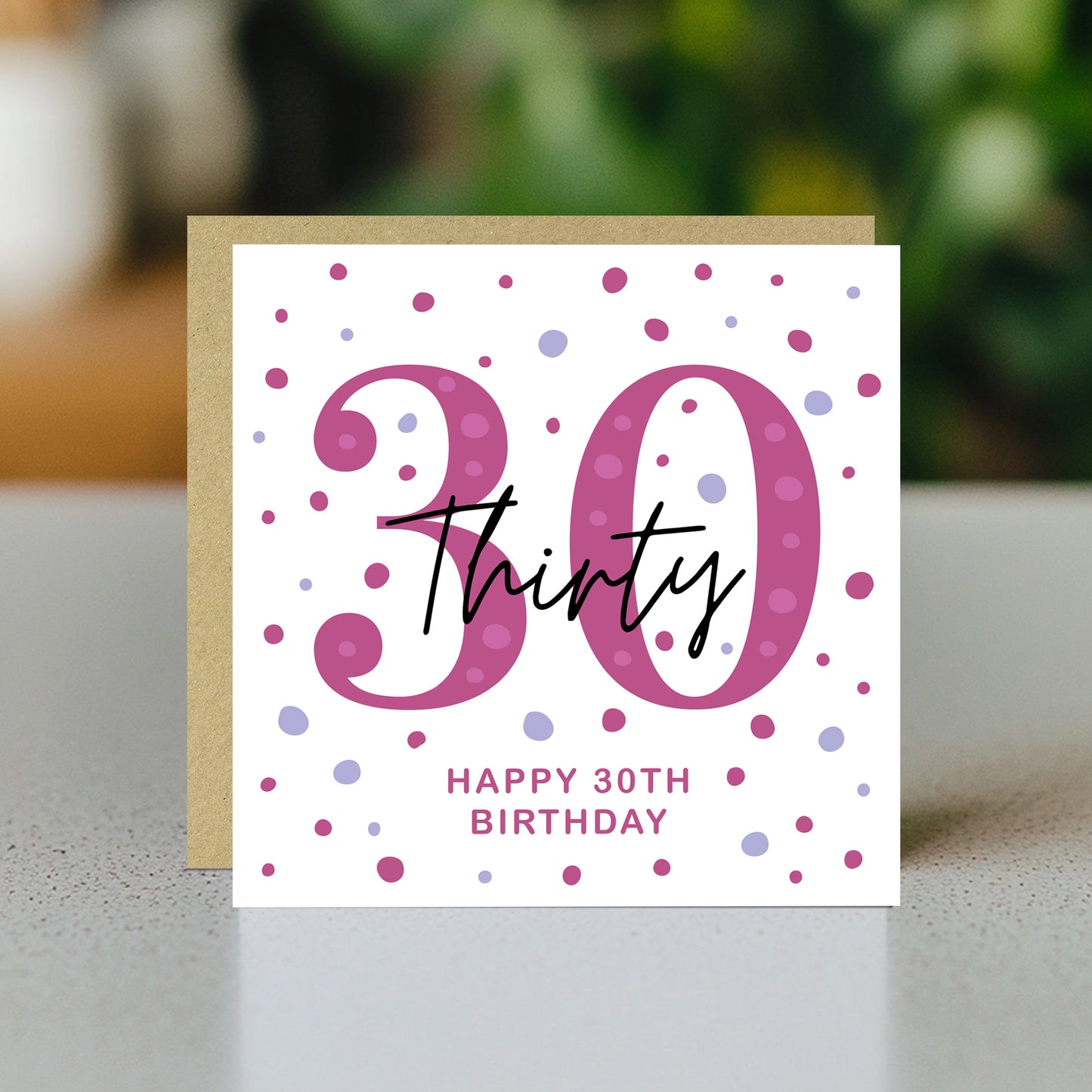 30th Birthday Card Her Friend Thirtieth Birthday Card Daughter