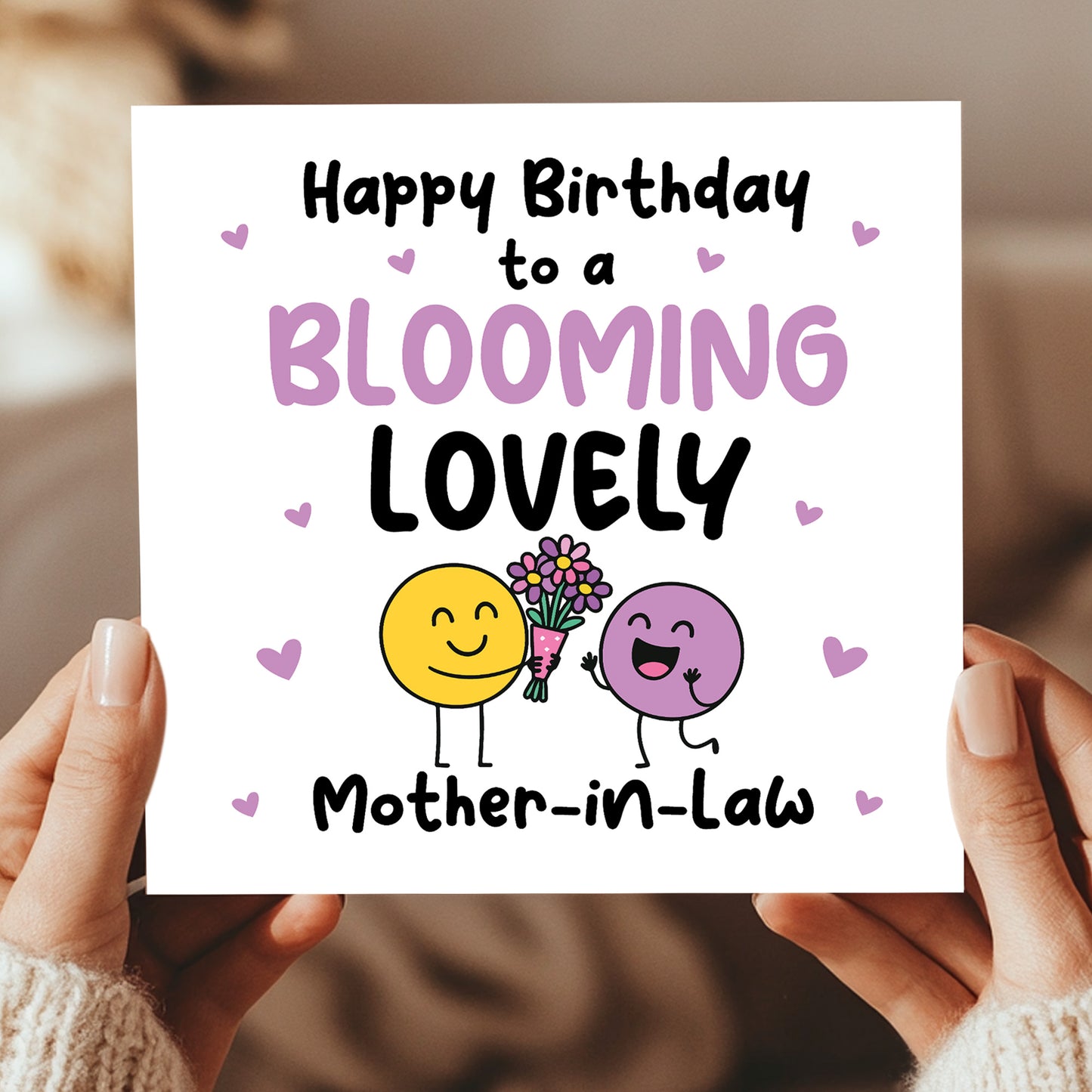 Birthday Gift For Mother In Law BLOOMING LOVELY MOTHER IN LAW