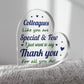 Gift For Colleague For Biirthday Christmas Acrylic Plaque