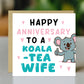 Wife Anniversary Card From Husband Funny Card For Partner