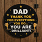 Dad Gift For Fathers Day Birthday You Are Drilliant Gift For Him
