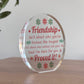 Friendship Plaque, Gift For Best Friend Birthday Christmas
