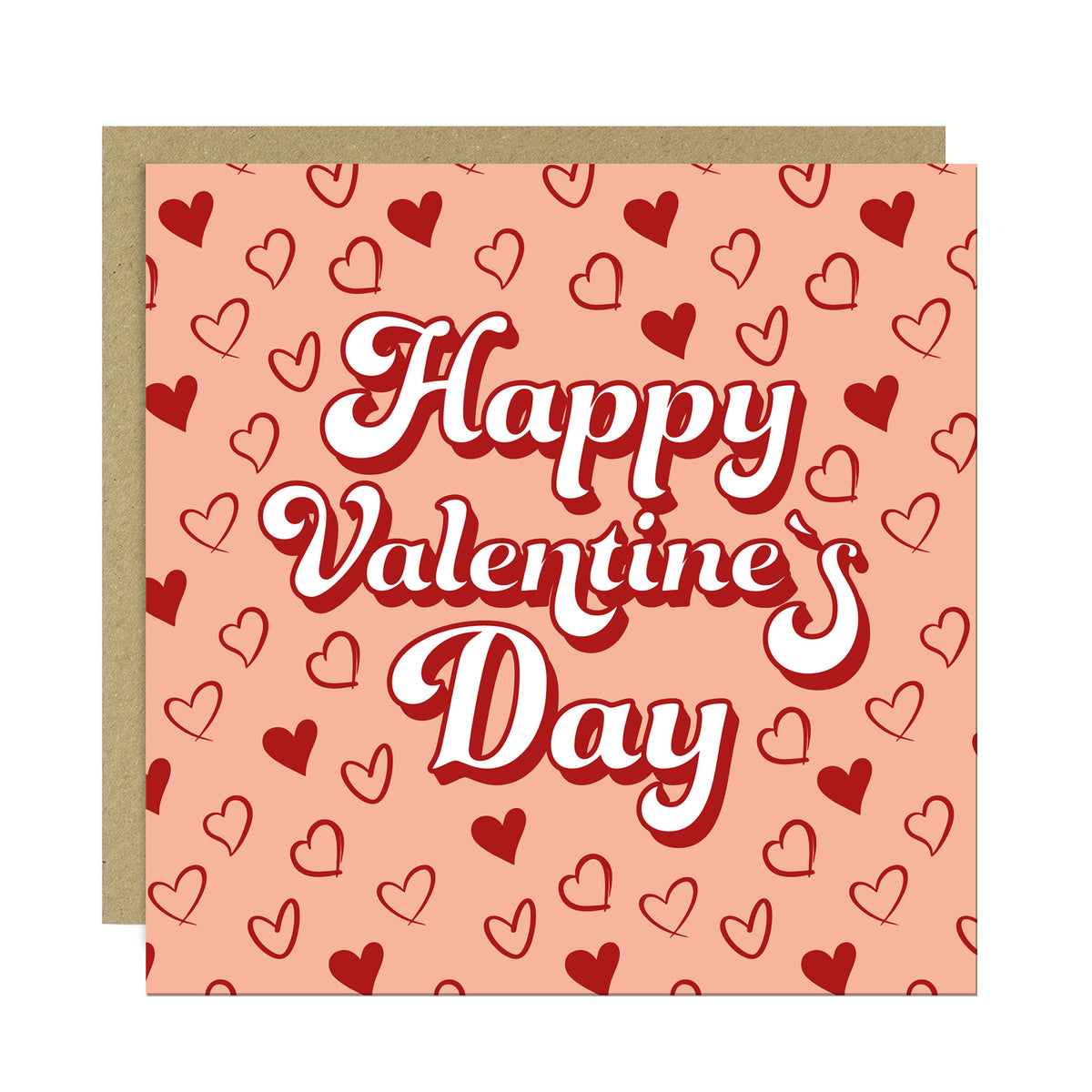 Happy Valentines Day Card Set of 6 Greetings Cards Him Her