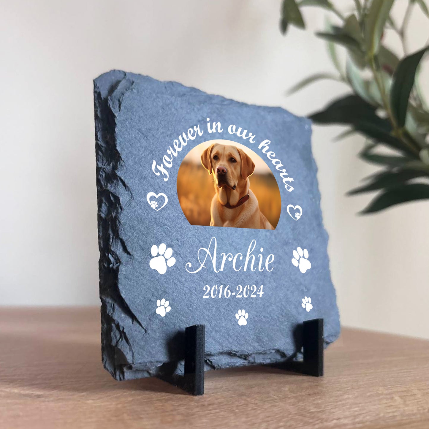 Dog Cat Memorial Plaques For Pet Loss Personalised Pet Memorial