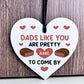 Funny Gifts For Dad Dads Rare To Come By Heart Plaque Dad Gifts