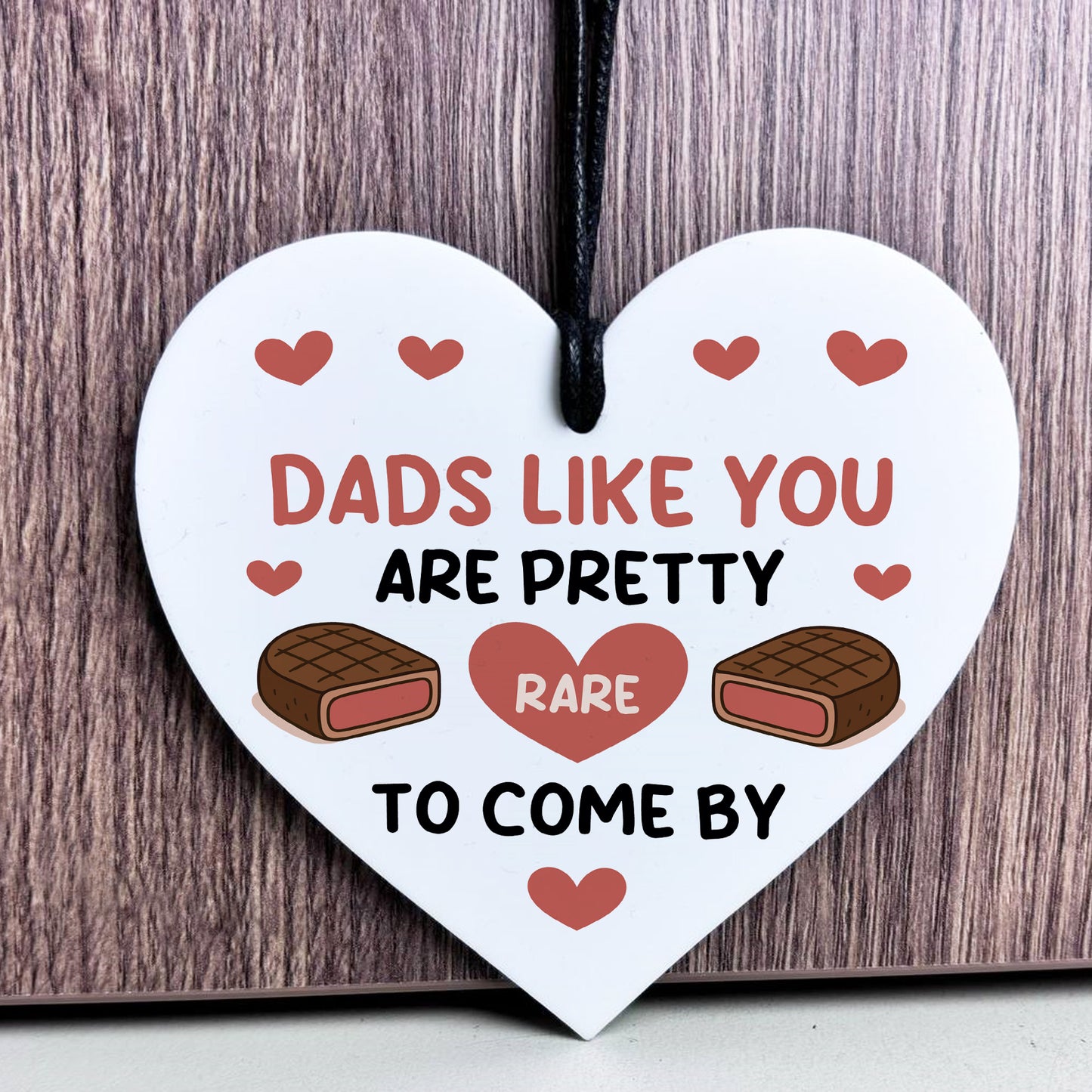Funny Gifts For Dad Dads Rare To Come By Heart Plaque Dad Gifts