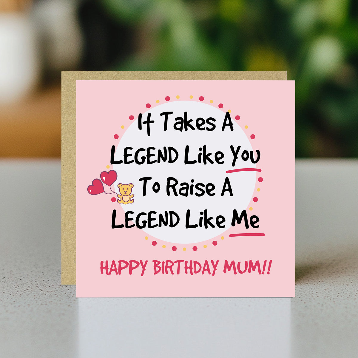 Funny Mum Birthday Card Joke Birthday Card Mum Birthday Cards
