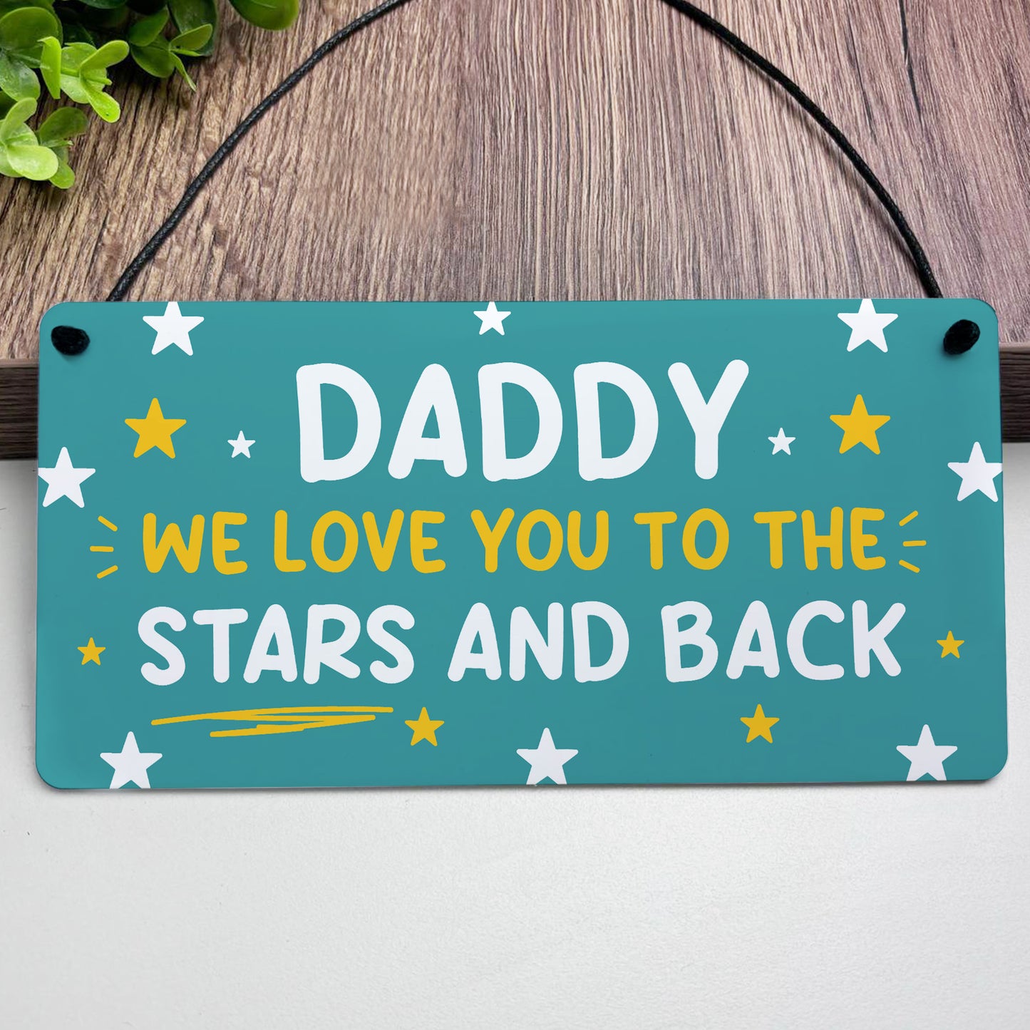 Daddy Gift For Birthday Fathers Day We Love You To The Stars