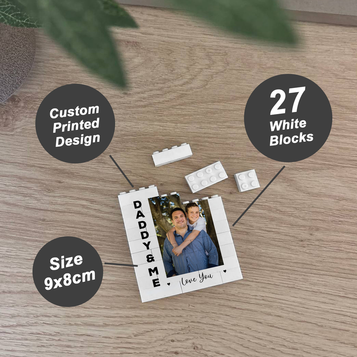Personalised Gift For Daddy For Birthday Christmas Daddy And Me