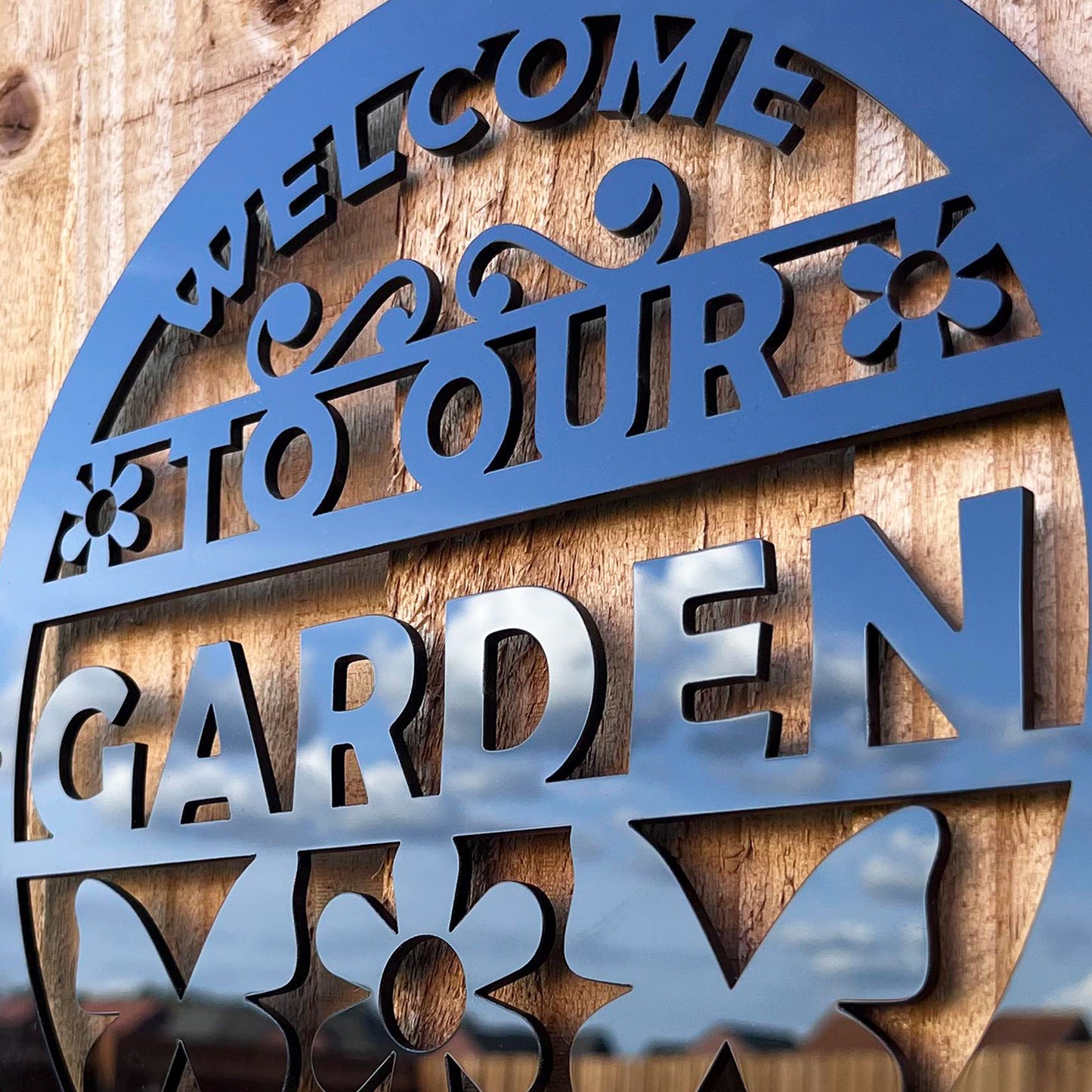 Garden Signs and Plaques for Outside Acrylic Garden Signs