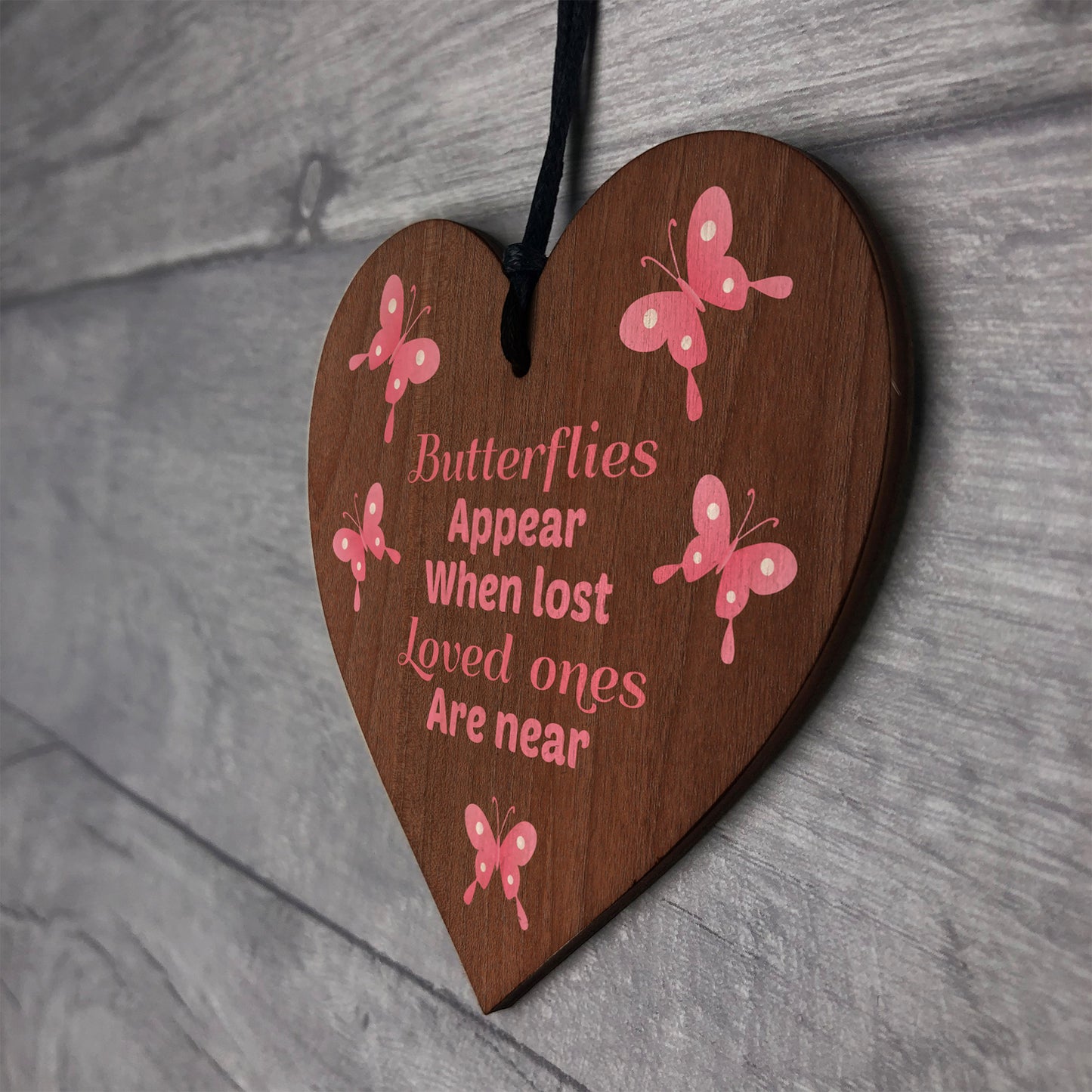 Memorial Hanging Sign Family Memorial Garden Sign Lost Loved