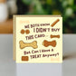 Funny Birthday Card from The Dog Joke Card for Dog Owner