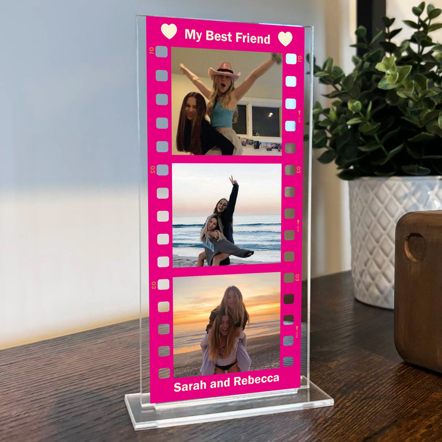 BEST FRIEND PHOTO COLLAGE Best Friend Gift For Her Christmas