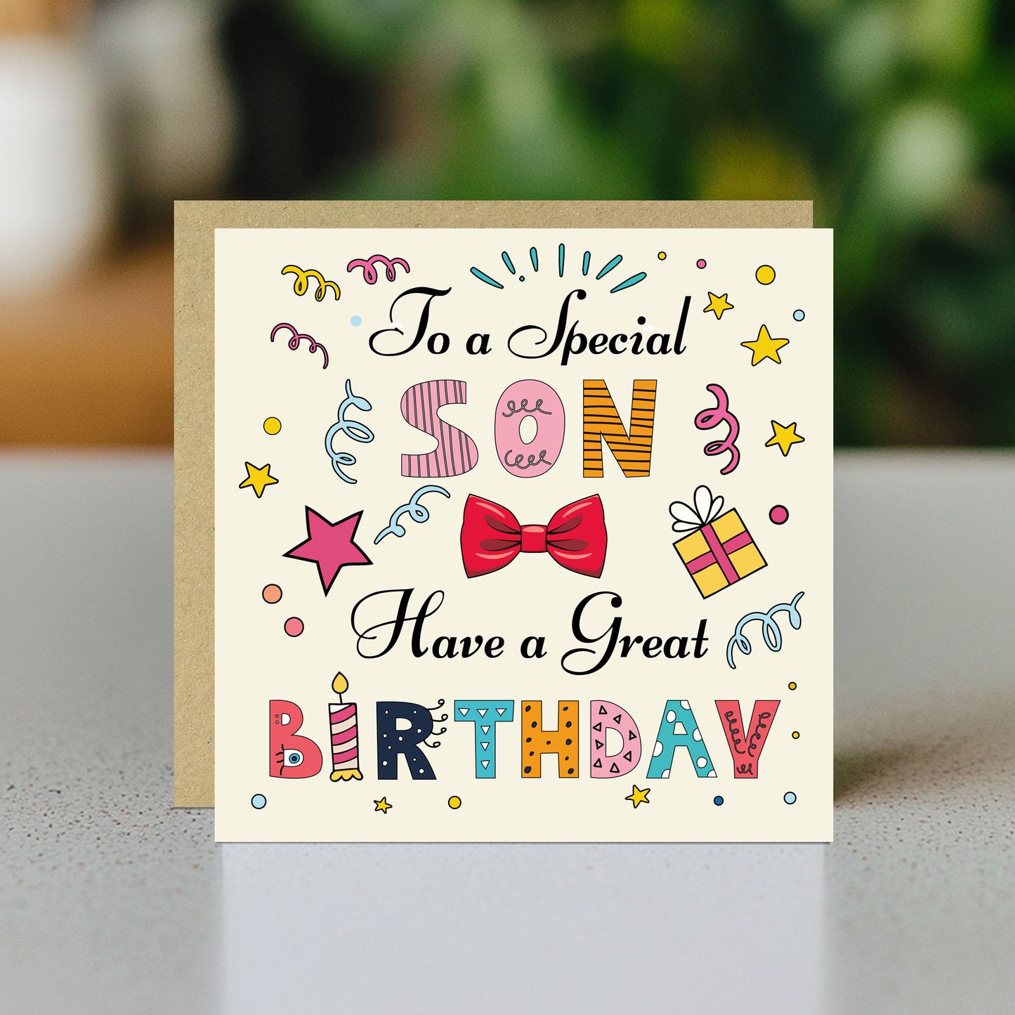 Son Birthday Card Kids Happy Birthday Card For Son Birthday Card