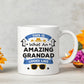 Amazing Grandad Mug Gift For Fathers Day Birthday Novelty Gift