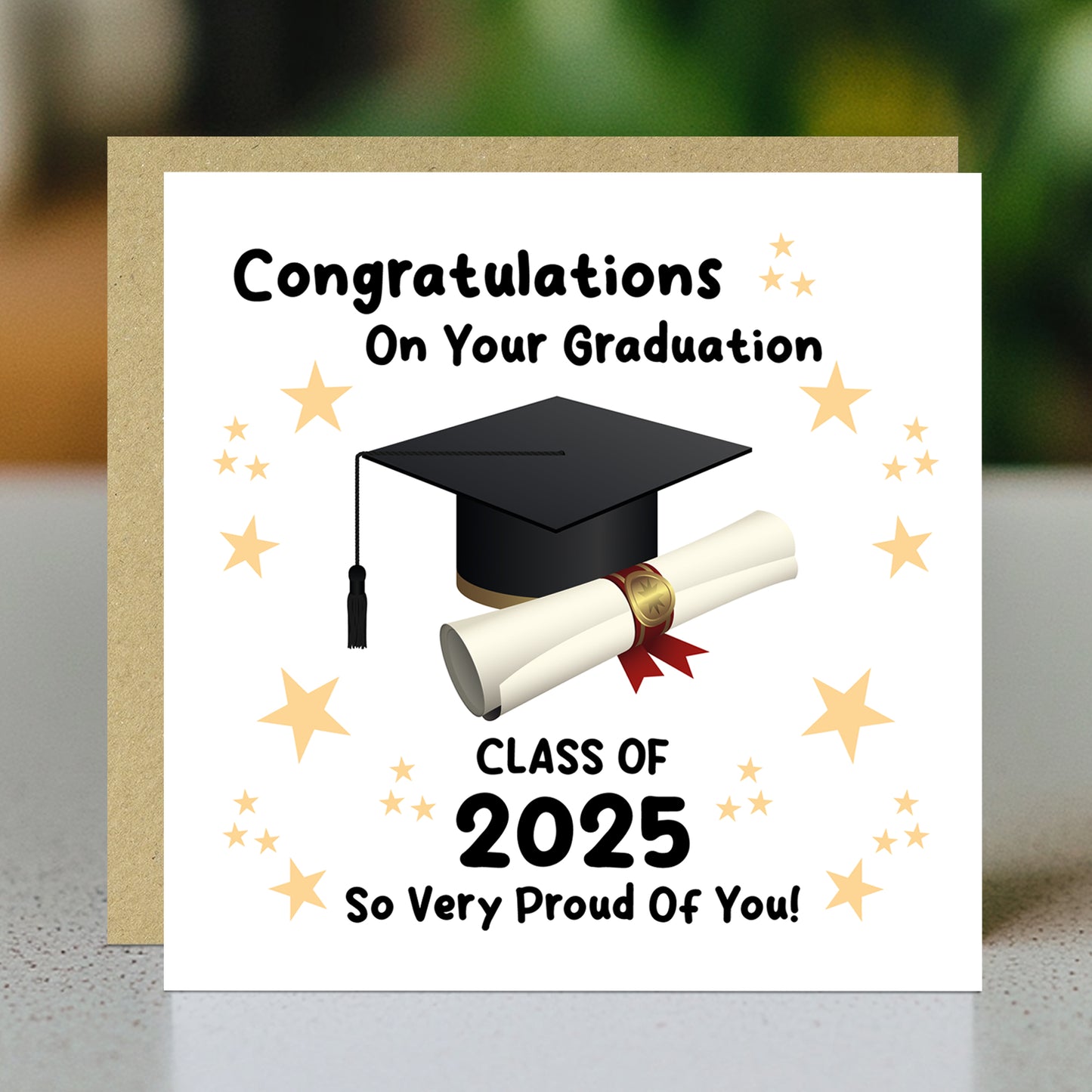 Personalised Graduation Card For Daughter Son Proud Of You Card