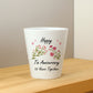 10th Wedding Anniversary Gifts For Wife Couple Gift Plant Pot