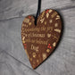 Dog Memorial Christmas Bauble Wood Tree Decoration Pet Memorial