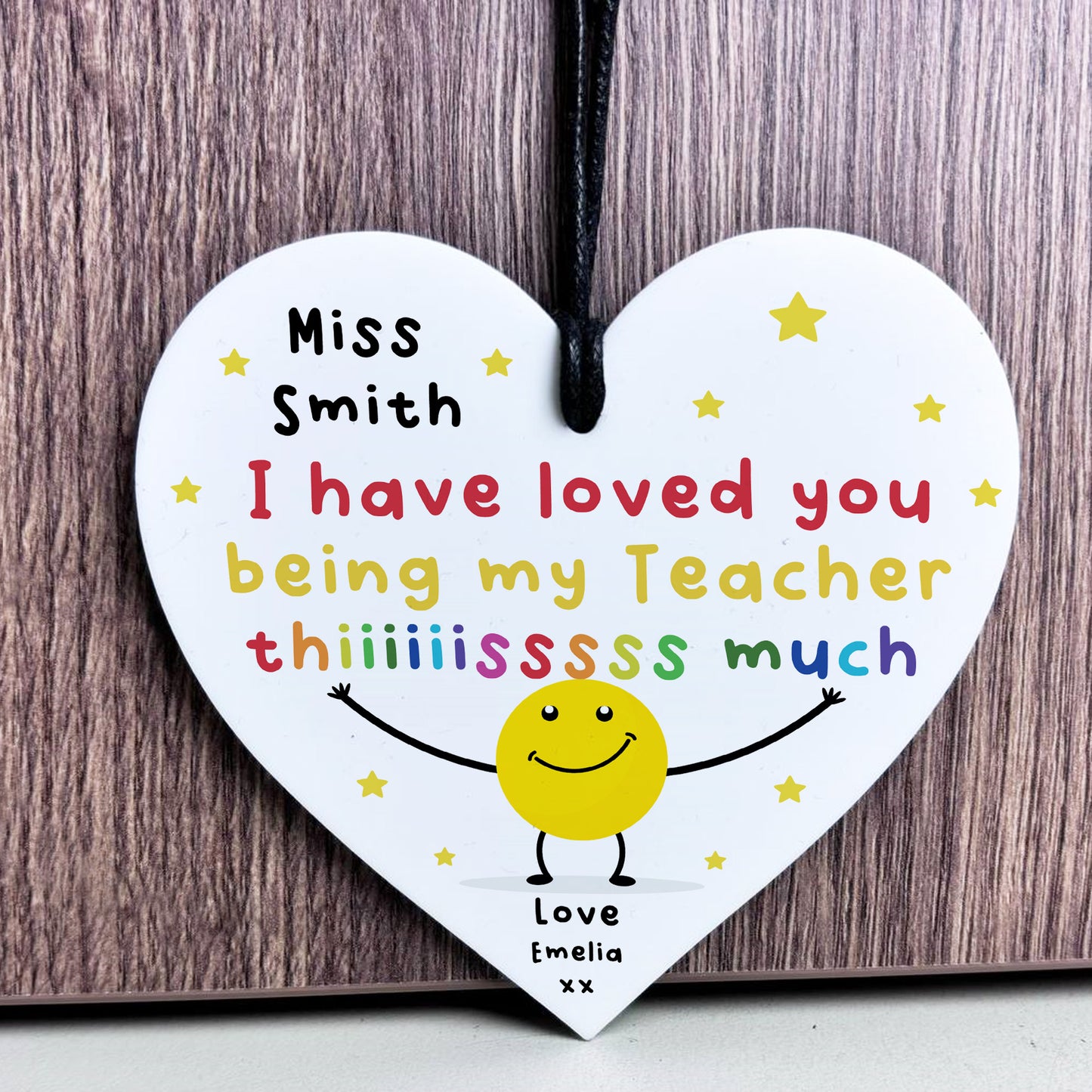 Personalised Gift For Teacher Funny Gift For Him Her Teacher