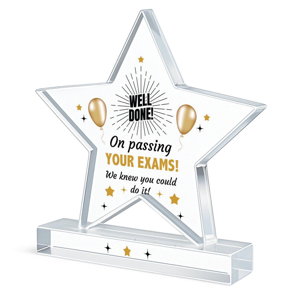 Passing Your Exams Well Done Gifts GCSE A Level Results Day