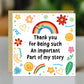 Teacher Thank You Card End of School Term Appreciation Card