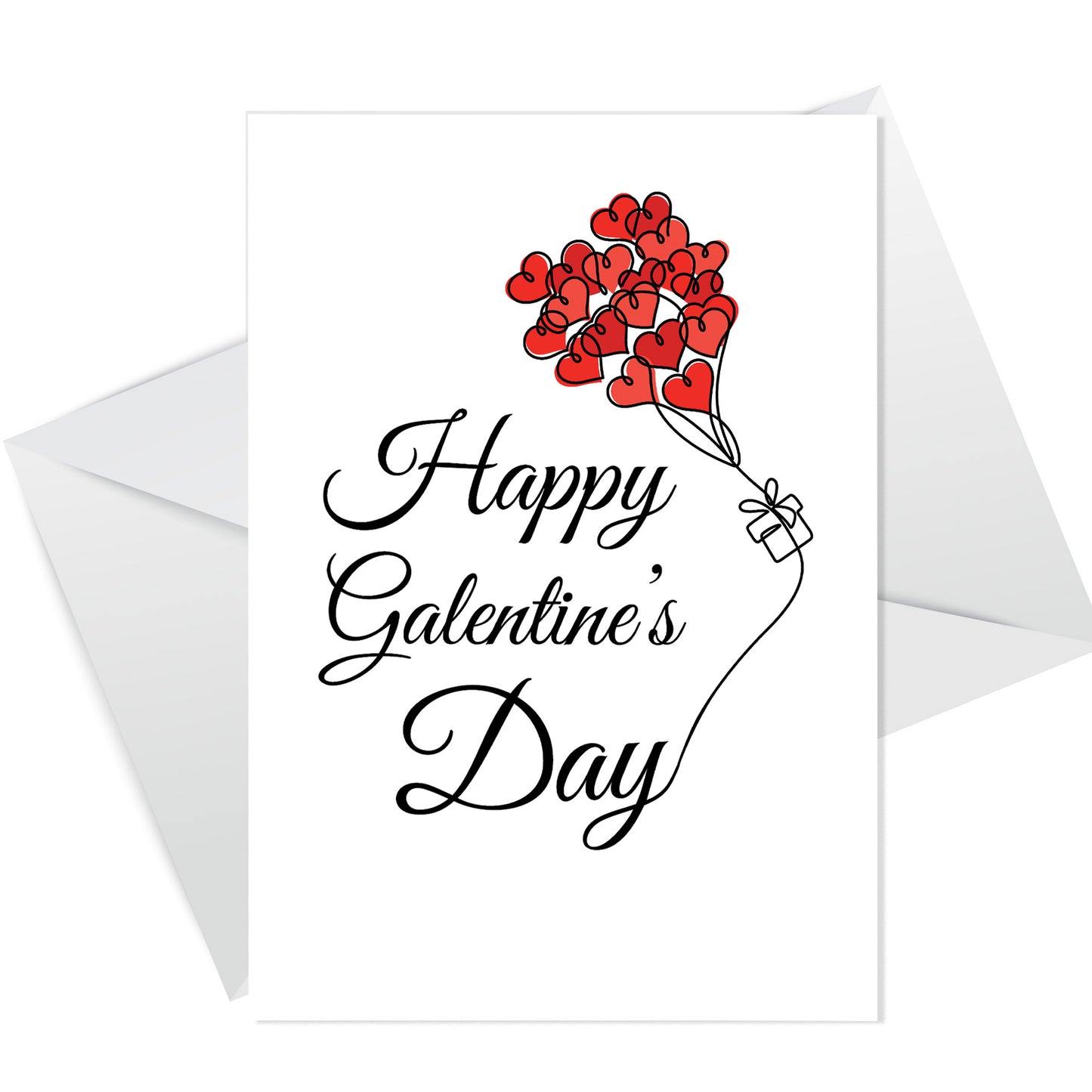 Pack Of 6 Galentines Day Cards For Best Friends Valentines Card