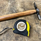 BEST DAD EVER Engraved Tape Measure Tool Fathers Day Gift