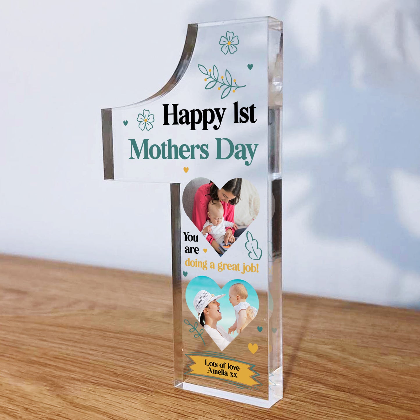 Happy 1st Mothers Day Gift Thank You Gift For Mummy From Son